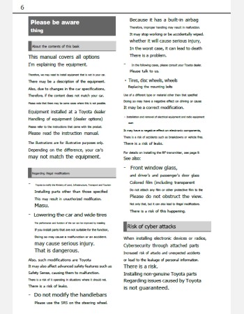 toyota crown hev 2025-2026 owners manual (jdm)